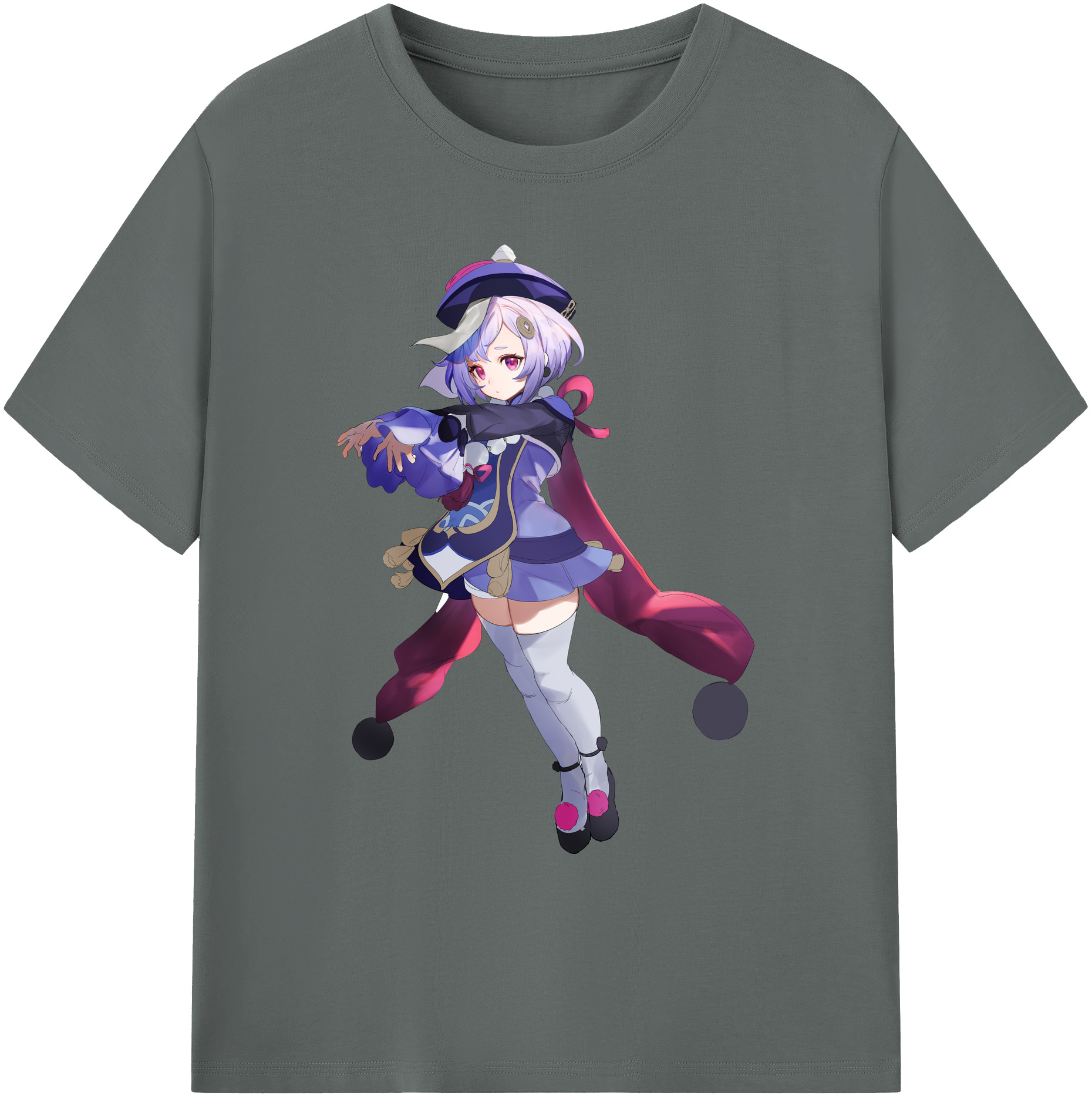 げんし神 七七 なな  genshin Nana 綿100％ メンズ半袖Tシャツ｜肌触りやわらか＆通気性